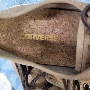 Men's Beige Converse Sneakers Sz 11 US